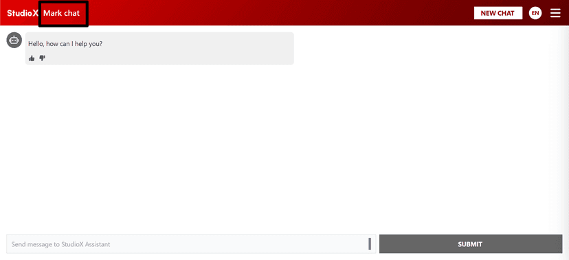Transcription Chat Interface